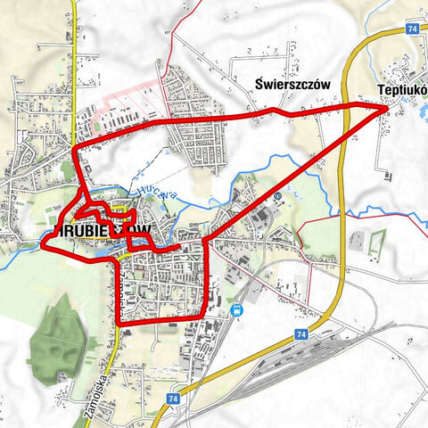 Zbór Kościoła Ewangelicznych Chrześcijan w Hrubieszowie - Kościół pw. Matki Bożej Nieustającej Pomocy w Hrubieszowie - Cerkiew Zaśnięcia Najświętszej Maryi Panny - Kościół pw. Świętego Mikołaja