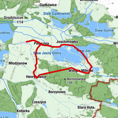 Bracław - Potasznia - Chotów - Henrykowice