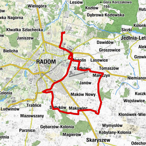 Radom - Kaplica pw. Świętych Cyryla i Metodego - Kościół pw. św. Jana Pawła II i św. Cyryla i Metodego - Kościół pw. Świętej Jadwigi Królowej