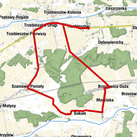 Trzebieszów - Trzebieszów Drugi - Kościół pw. Dziesięciu Tysięcy Rycerzy Męczenników - Podtrzebieszów
