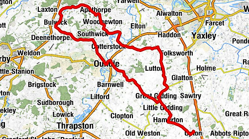 Upton - St Margaret's , Upton - Saint Mary the Blessed Virgin, Warmington - St Peter & St Paul