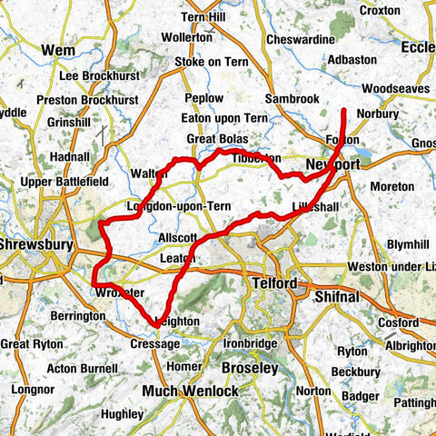 Forton - St Peter, Wrockwardine - All Hallows - Lion Inn