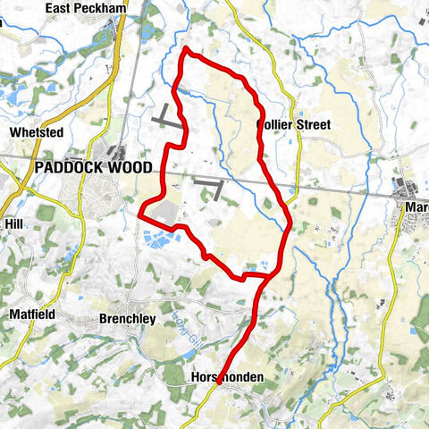 Horsmonden - St Mary - Laddingford - Pearson's Green