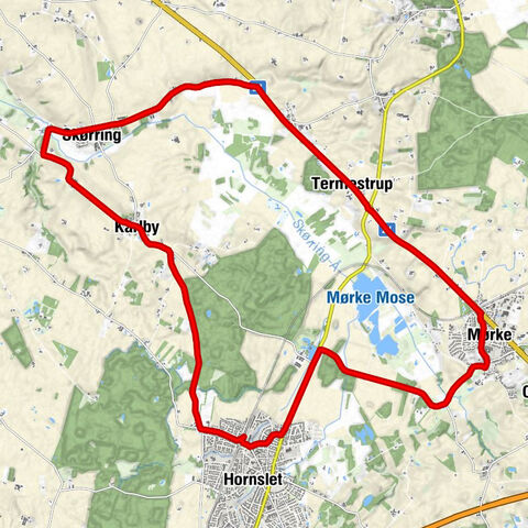 Hornslet - Karlby Kirke - Karlby - Krogsbæk