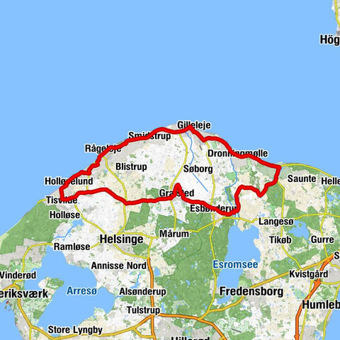 Græsted - Græsted Kirke - Valby Kirke - Gilleleje Kirke