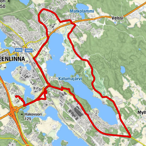 Hämeenlinna - Vanajan kirkko - Mantereenvuori