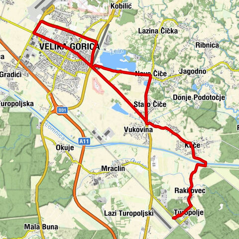 Turopolje - Crkva sv. Fabijana - crkva Pohoda Blažene Djevice Marije - Velika Gorica