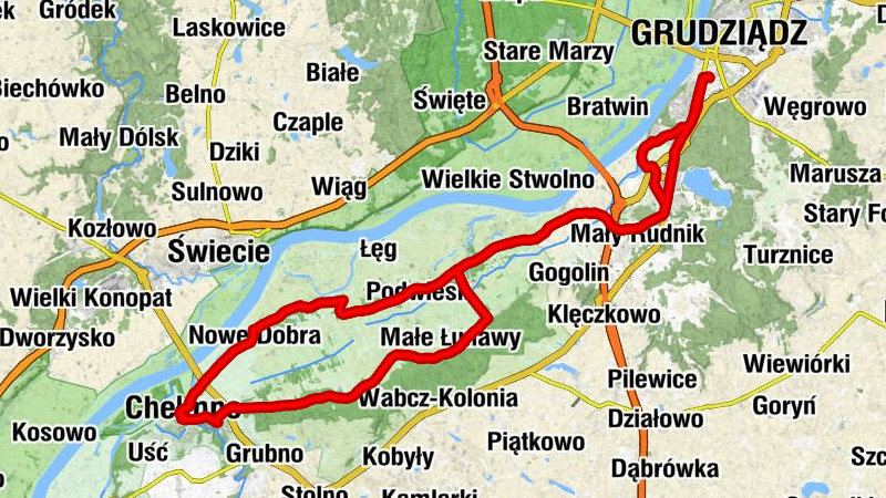 Grudziądz - Czarci Młyn - Kościół pw. Najświętszego Serca Pana Jezusa - Kościół pw. Podwyższenia Krzyża Świętego