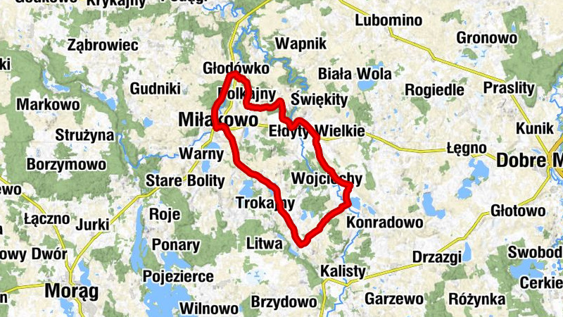 Kaplica klasztorna - Kościół pw. Podwyższenia Krzyża Świętego - Miłakowo - Kościół pw. Świętego Marcina