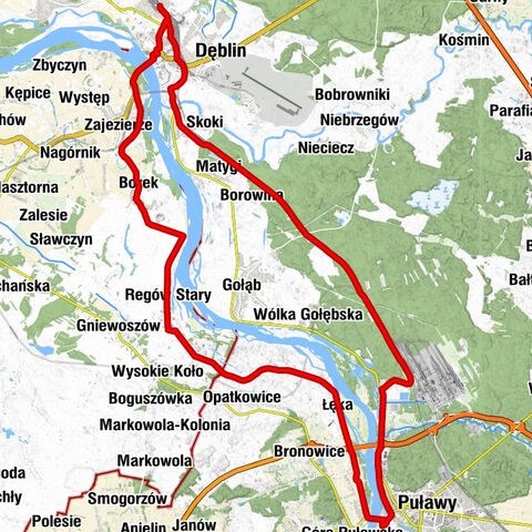 Dęblin - Puławy - Nowy Kościół pw. Chrystusa Miłosiernego w Dęblinie