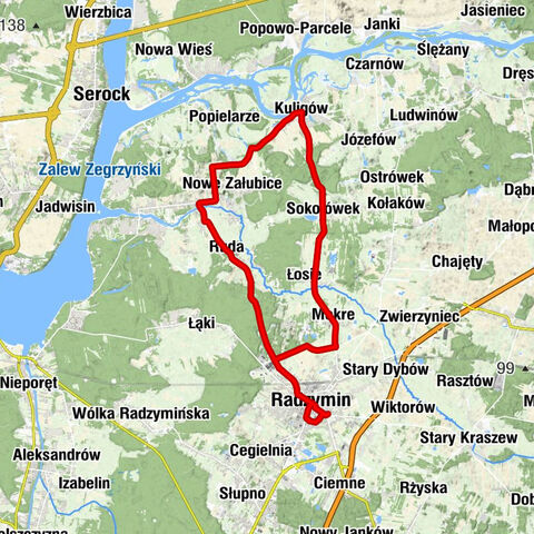 Kaplica pw. Świętej Rodziny - Kościół pw. Przemienienia Pańskiego - Kaplica na Zjawieniu - Radzymin