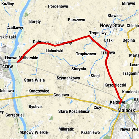 Kałdowo - Malbork - Kościół pw. Świętej Urszuli - Kościół pw. Świętego Mikołaja