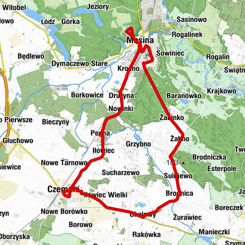 Kościół pw. św. Katarzyny - Kościół pw. św. Michała Archanioła - Osowa Góra - Brodnica