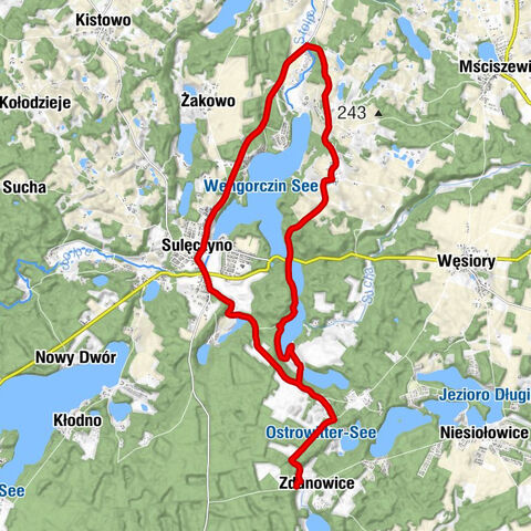 Zdunowice - Kościół pw. Świętej Trójcy - Morenka - Małe Zdunowice