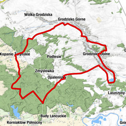 Górki - Kormanice - Zadróżka - Zagumnie