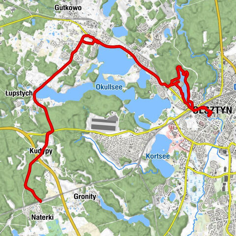 Naterki - Czarna Oliwka - Kaplica pw. Matki Bożej Różańcowej - Kościół pw. Najświętszej Maryi Panny Królowej Polski i Świętych Archaniołów Michała, Gabriela i Rafa