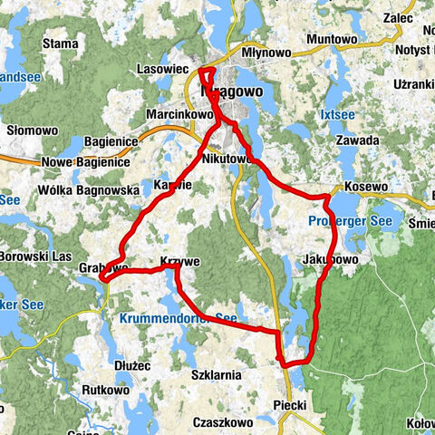 Kolonia Brejdyny - Brejdyny - Mrągowo - powiat mrągowski