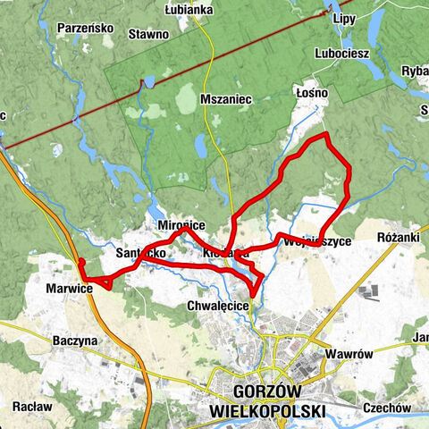 Santocko - Kościół pw. Wniebowzięcia Najświętszej Maryi Panny - Kościół Podwyższenia Krzyża