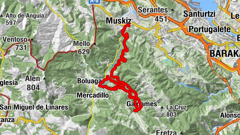 Muskiz - Eskola95 Jatetxea - San Frantzisko eta Done Joanes