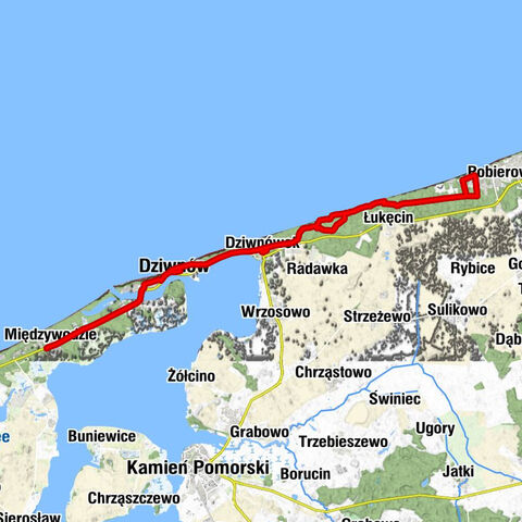 Międzywodzie - Dziwnów Górny - Dziwnów - Kościół pw. Świętego Józefa Oblubieńca Najświętszej Maryi Panny