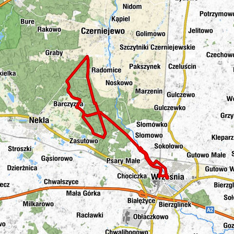 Września - Kościół pw. Świętego Krzyża - Kościół pw. św. Józefa - Kościół farny pw. Wniebowzięcia NMP i św. Stanisława Biskupa Męczennika