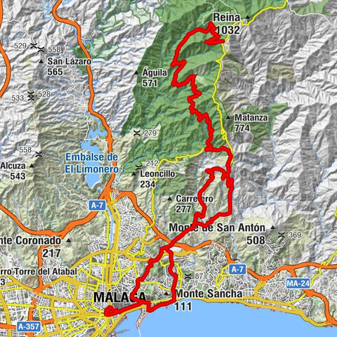 Atarazanas - Iglesia de Santo Domingo - Iglesia de la Esperanza - Soho