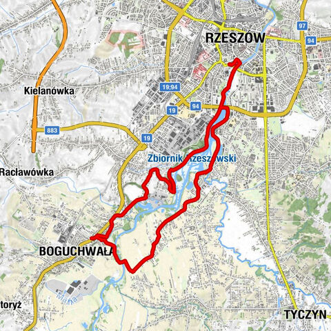 Boguchwała - Za Kościołem - Dół - Rzeszów