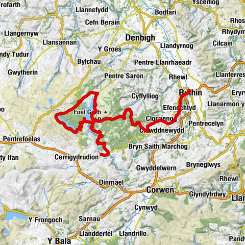 Ruthin - The Star Bistro - St Foddhyd - Llanfihangel Glyn Myfyr