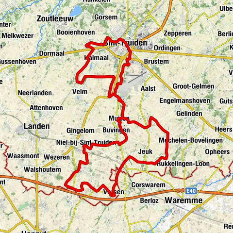 Onze-Lieve-Vrouwekerk - Kapel van de Bruine-Lieve-Vrouw - Sint-Martinuskerk - Kapel Onze-Lieve-Vrouw met de open hand