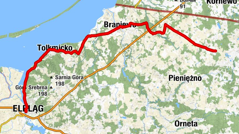 Elbląg - Kościół rektoralny pw. Bożego Ciała - Kościół pw. Świętego Wojciecha - Kwiatkowo