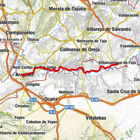 Villamanrique de Tajo - Ermita de San Isidro - Aranjuez - El Progreso