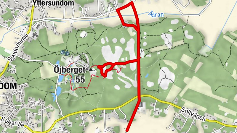Översundom - Öjberget