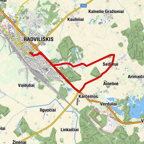Radviliškis - Sedūnai