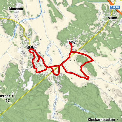 Tölby - Tallbacken - Solf - Fredrikas