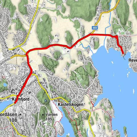 Sandefjord - Gokstad - Freberg - Kamfjord