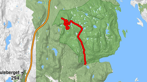 Skuleskogen Entré Väst - Skrattabborrtjärn - Picknicktisch