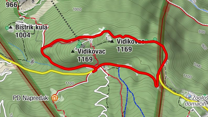 Sarajevo - Vidikovac - Hotel Pino - Prvi Šumar