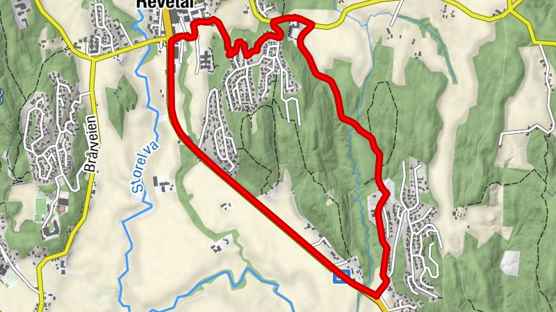 Tønsberg - Valleåsen - Revetal
