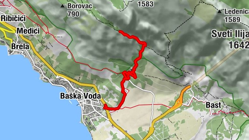 Baška Voda - Topići - Konoba Panorama