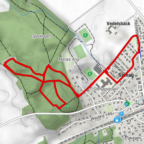 Eslövs kommun - Stehag - Vedelsbäck