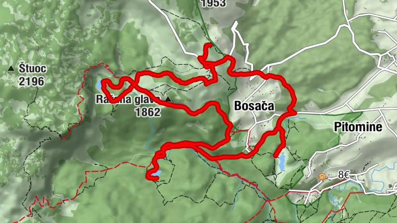Momčilov grad - Jablan bara - Bosača