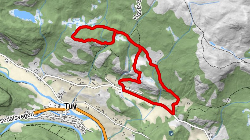 Hulbak - Hulbakkleive - Hemsedal