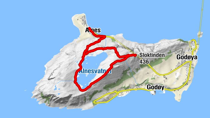 Alnes - Johann Skytt - Sloktinden - Storhornet