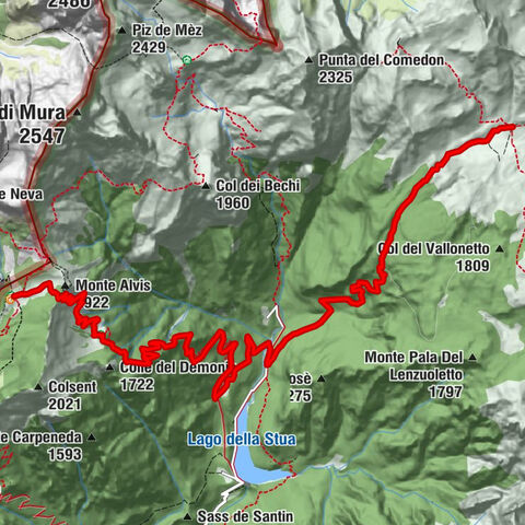 AVDB - Stage 5: Malga Erera - Val Canzoi – Rif. Boz