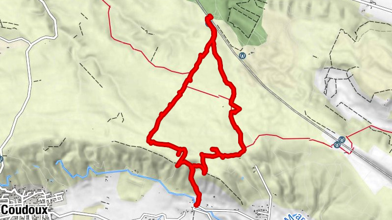 Das Plateau über Coudoux
