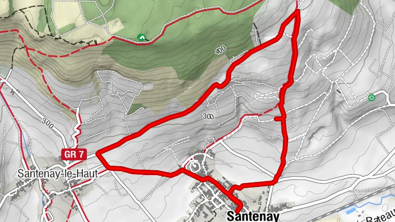 Santenay to Beaurepaire