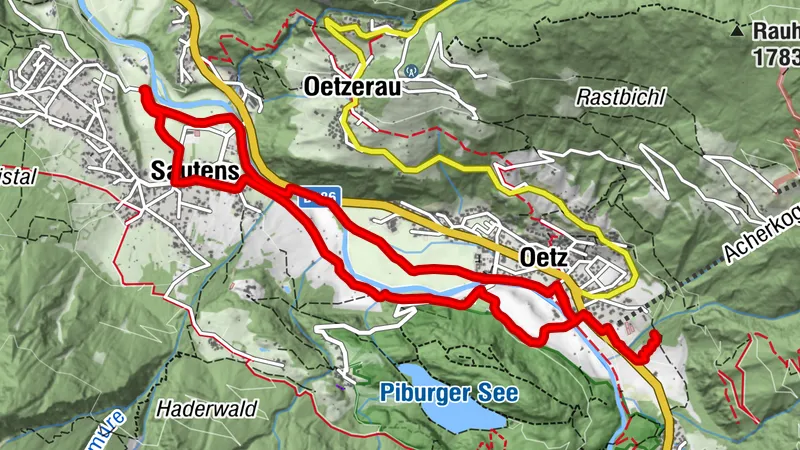 626 percorso familiare Oetz - Sautens