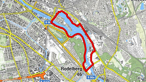 Rundweg Rummelsburger Bucht & Treptower Park