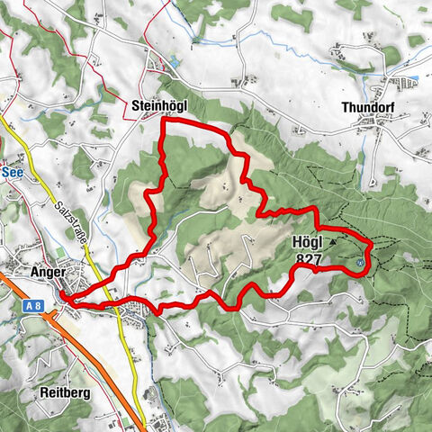 Höglrunde-Stroblalm-Steinhögl