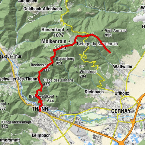 Escursione di Aurélien nei Vosgi da Mulhouse - Giorno 1